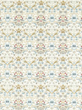 Clarke & Clarke Strawberry Thief embroidery fabric denim - British product