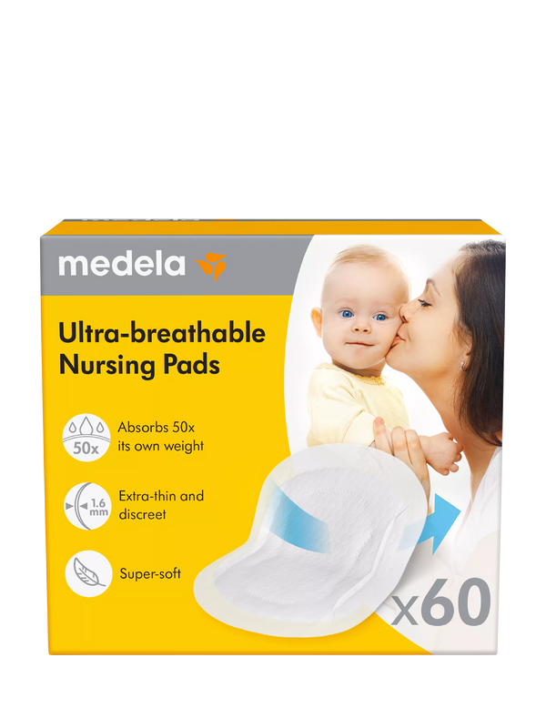 Ultra Breathable Nursing Pads with Leak Guard, Pack of 50