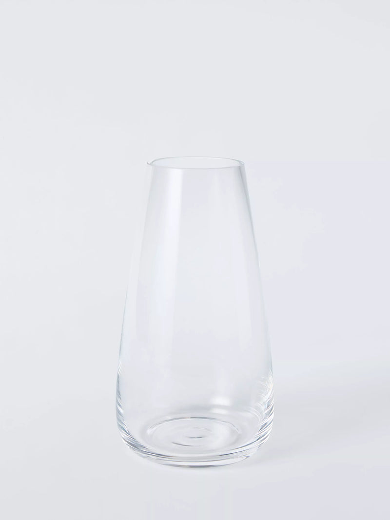 John Lewis cannon glass vase H25cm (British brand)