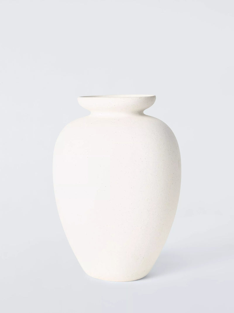 John Lewis tall ceramic urn vase H27cm (British brand)