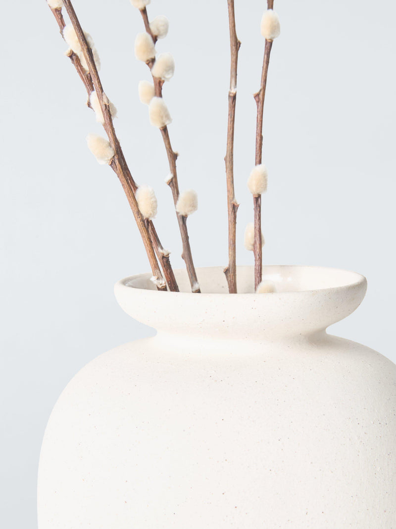 John Lewis tall ceramic urn vase H27cm (British brand)