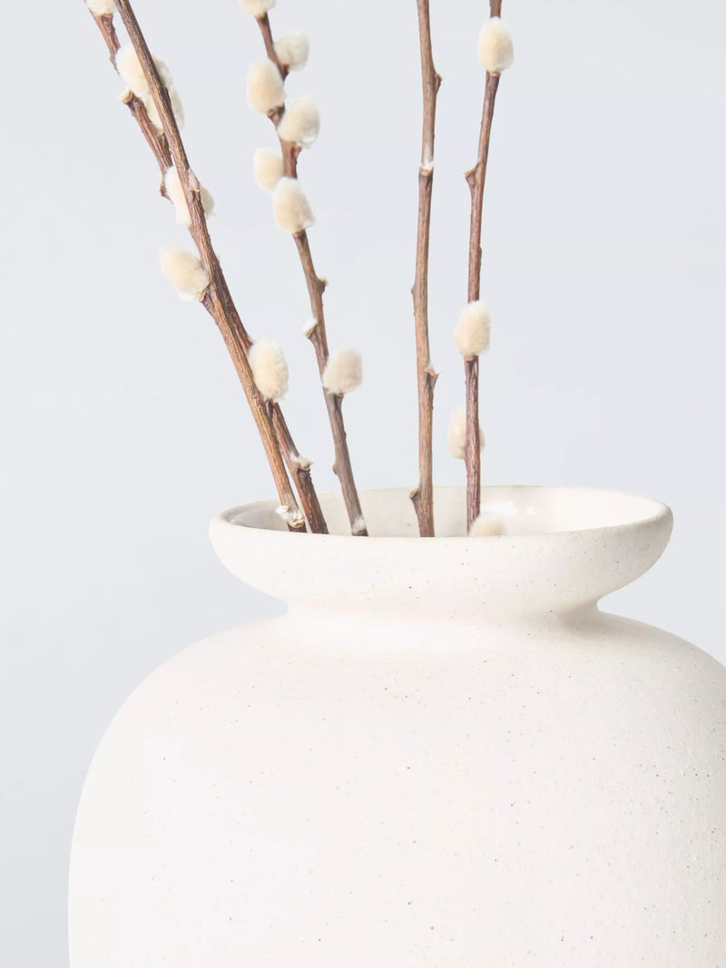 John Lewis tall ceramic urn vase H27cm (British brand)