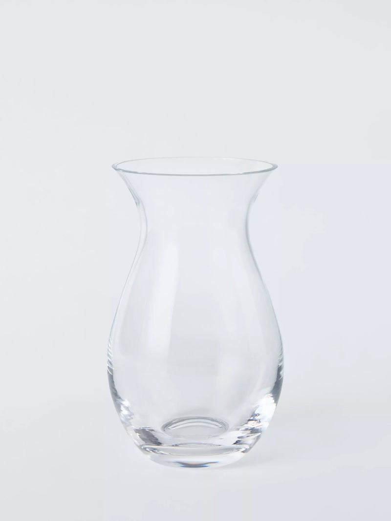 John Lewis Traditional Posy Vase 20.5cm clear - British product
