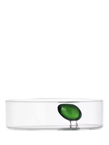 Ichendorf Milano glass serving bowl with olive decoration 12cm, UK version