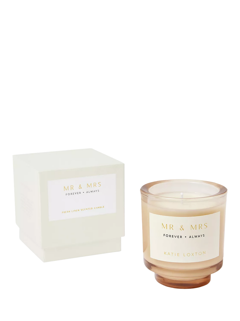Katie Loxton Mr & Mrs candle - British product