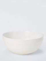 John Lewis John Lewis Fine China Mixing Bowl, 4.85L, White- Buy online at McGrocer