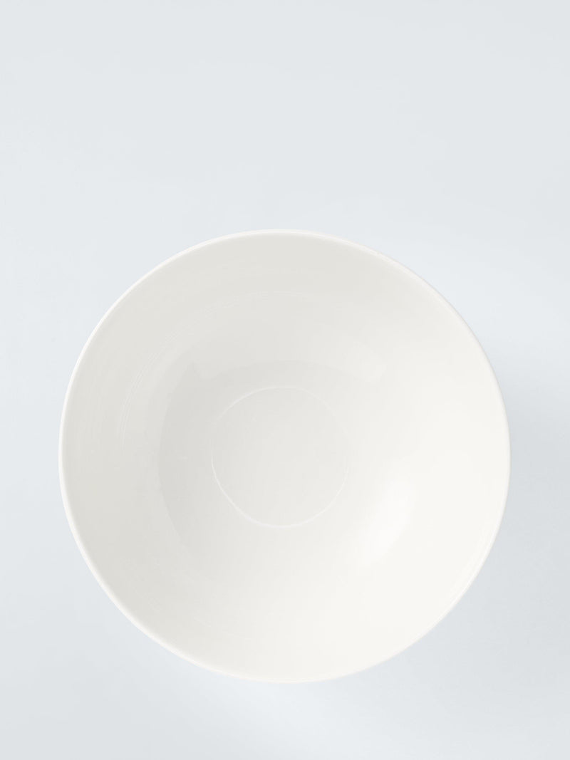 John Lewis fine china mixing bowl white 4.85L - British product