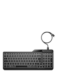 HP 400 backlit wired keyboard black (British brand)