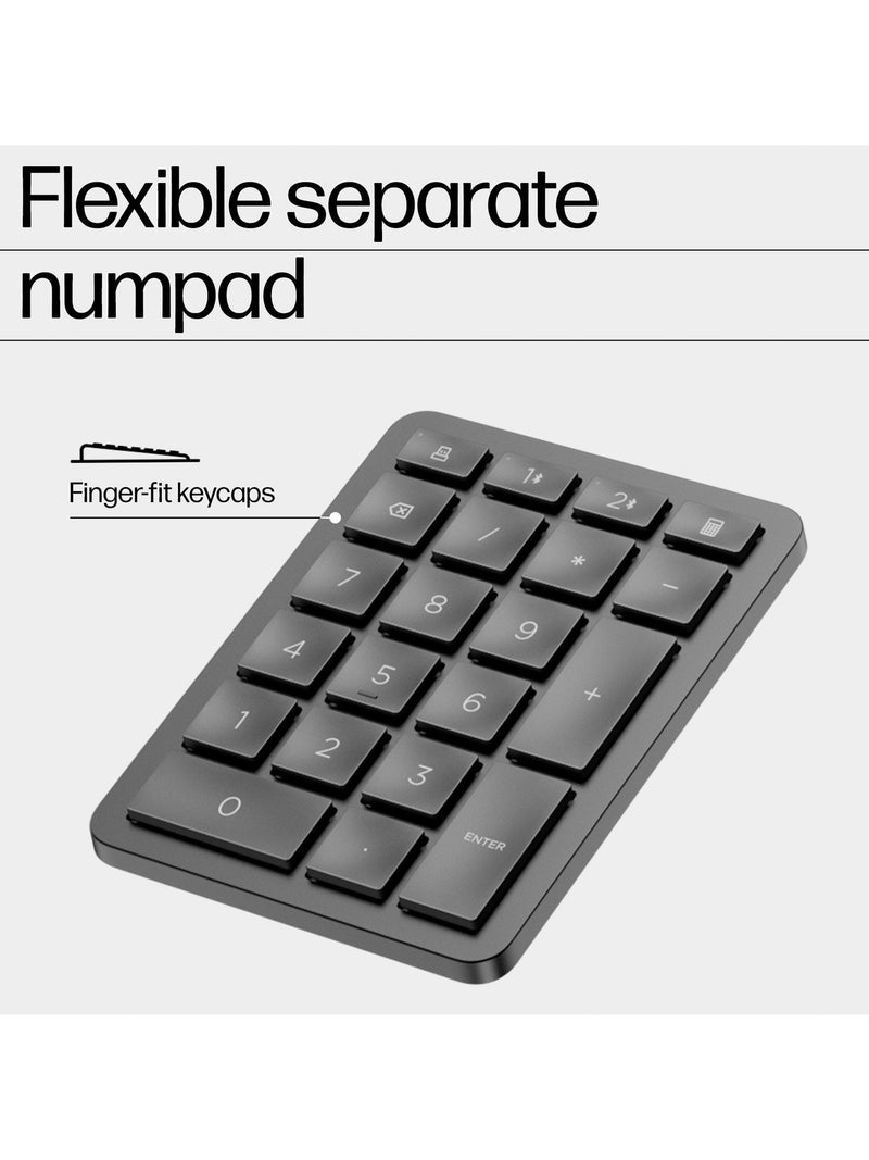 HP 960 ergonomic wireless keyboard full size, imported from the UK