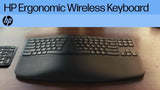 HP 960 ergonomic wireless keyboard full size, imported from the UK
