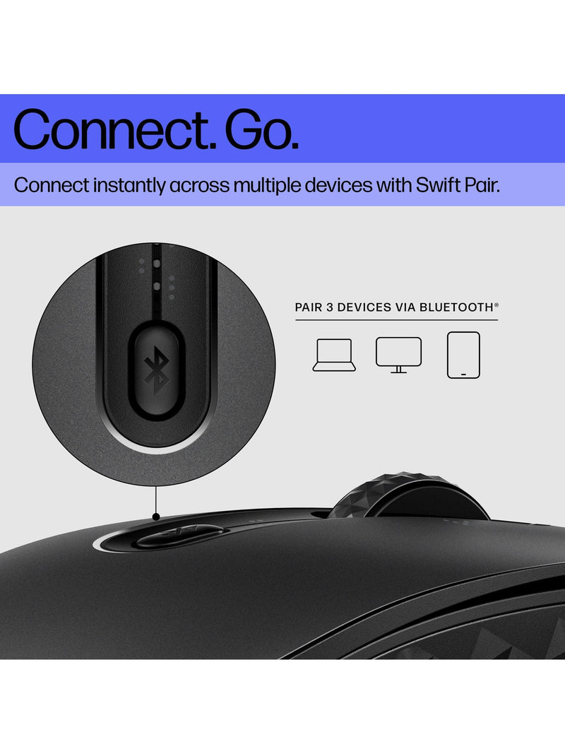 HP 690 rechargeable wireless mouse black, UK version