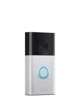 John Lewis Ring Battery Video Doorbell Satin Nickel- Buy online at McGrocer