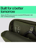 HP green modular laptop bag for 15.6 inch - British product
