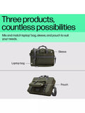 HP green modular laptop bag for 15.6 inch - British product