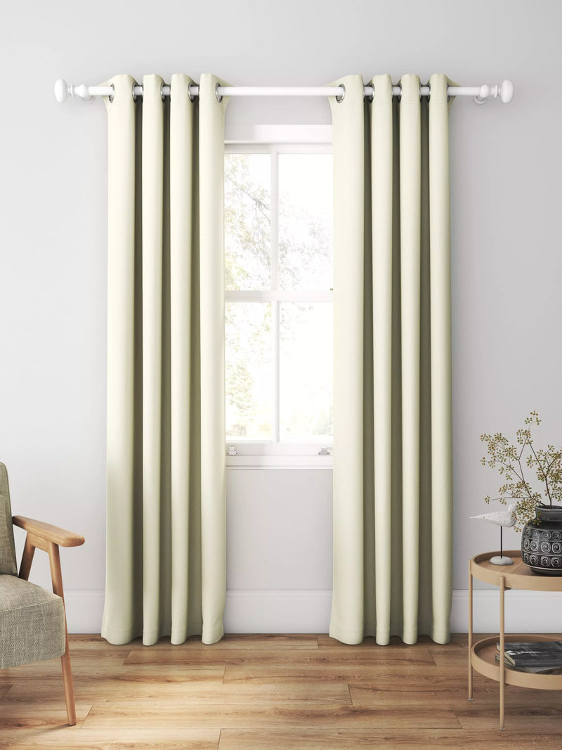 Harlequin Allegra Parchment curtain fabric - British product