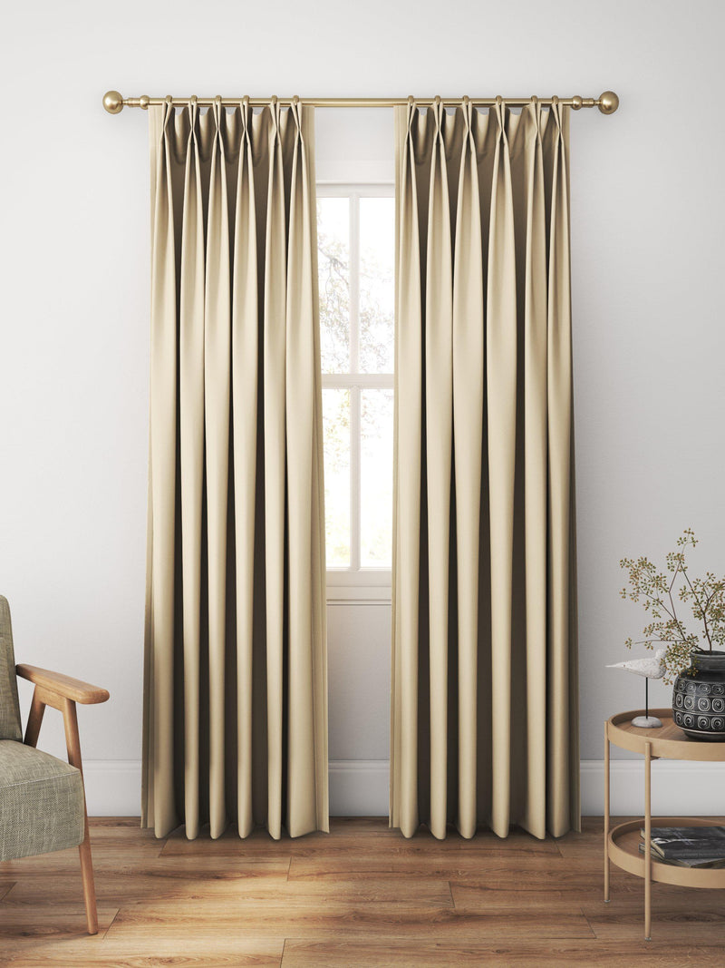 Harlequin Allegra made to measure curtains Sand (British brand)