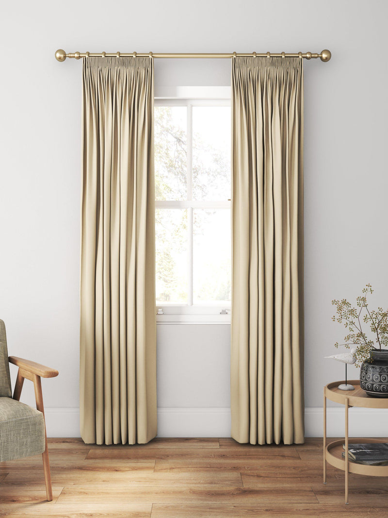 Harlequin Allegra made to measure curtains Sand (British brand)
