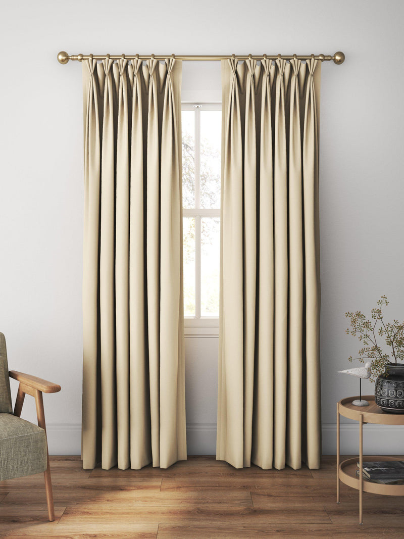 Harlequin Allegra made to measure curtains Sand (British brand)