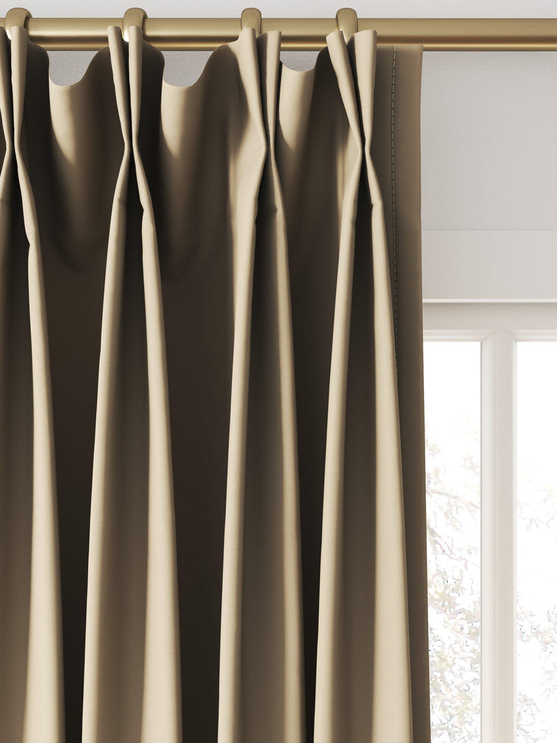 Harlequin Allegra made to measure curtains Sand (British brand)