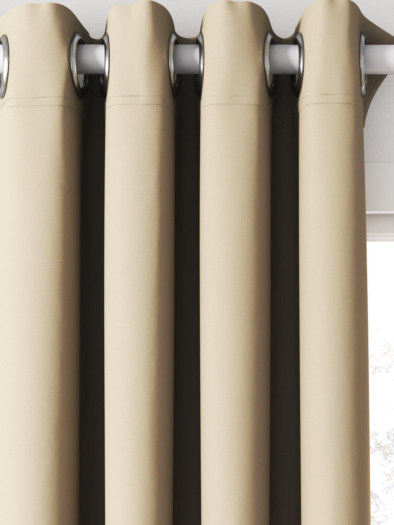 Harlequin Allegra made to measure curtains Sand (British brand)