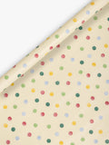 Emma Bridgewater spot print wrapping paper 3m roll multi-coloured - British product