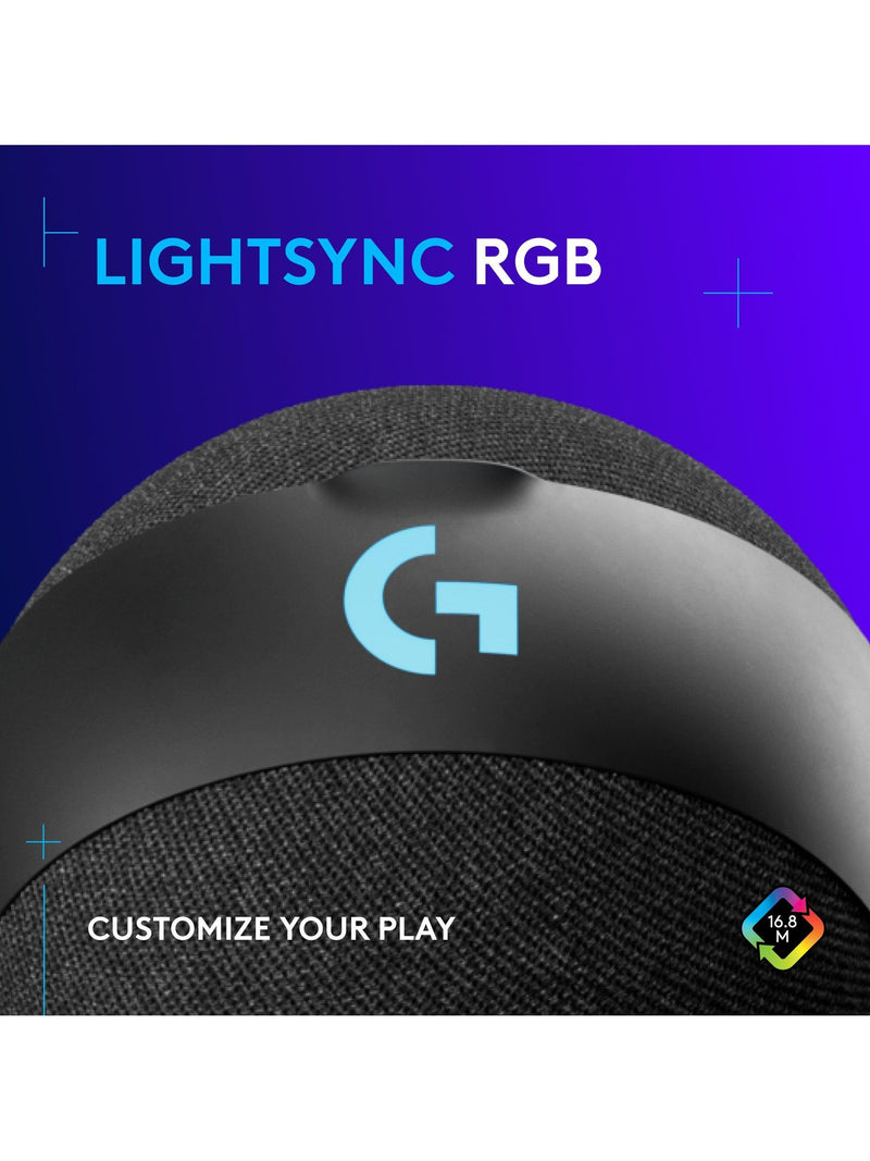 Logitech G Yeti Orb RGB gaming microphone black - British product