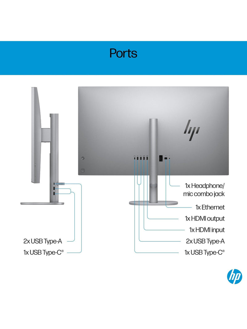 HP OmniStudio X all-in-one desktop 31.5-inch 4K, imported from the UK