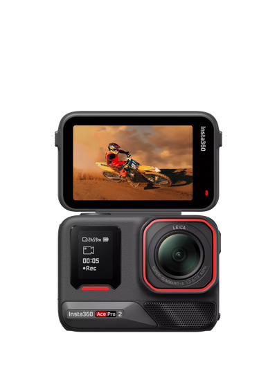 John Lewis Insta360 Ace Pro 2 Action Camera, 8K, 50MP, Black- Buy online at McGrocer