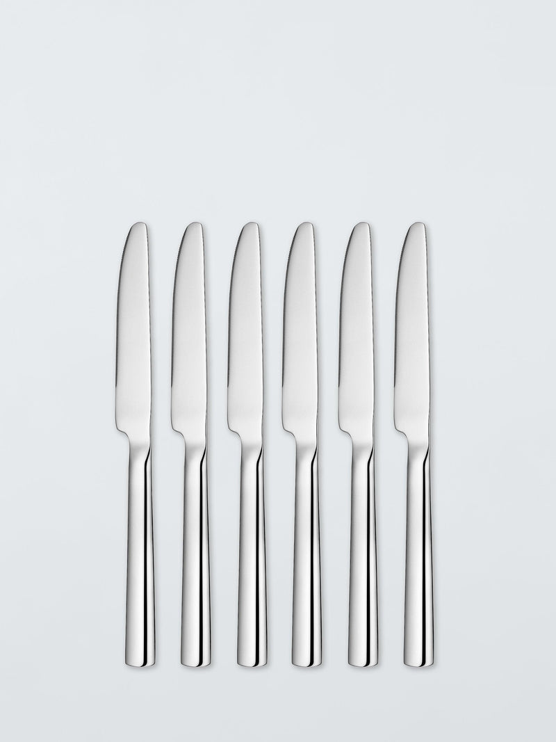 John Lewis ANYDAY stainless steel cutlery set, 24 pieces with 6 place settings, UK version