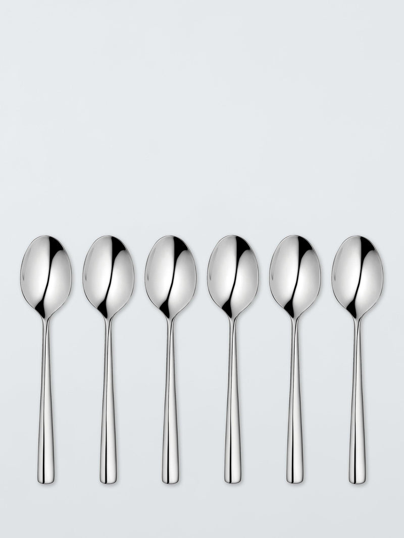 John Lewis ANYDAY stainless steel cutlery set, 24 pieces with 6 place settings, UK version