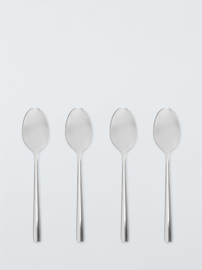 John Lewis stainless steel cutlery set 16 piece 4 place settings, UK version