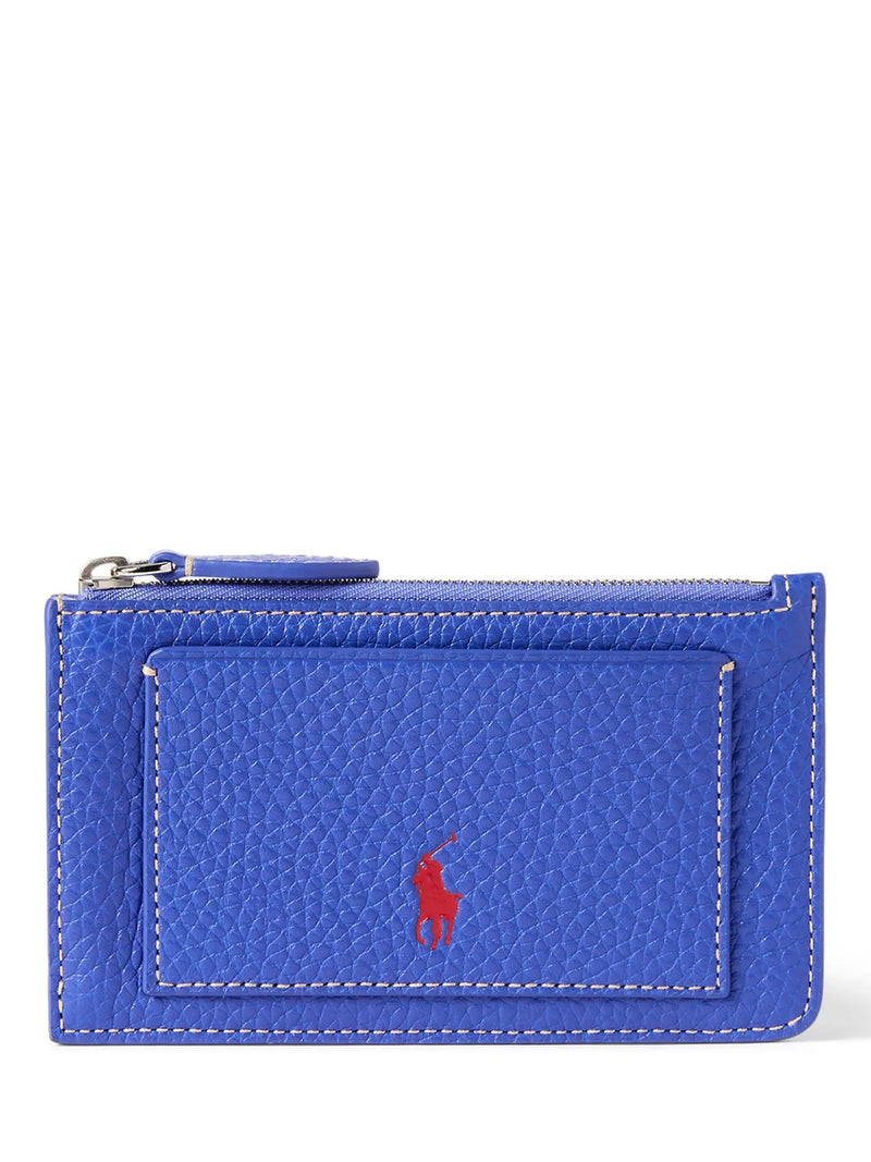Ralph Lauren leather zip card case Jellyfish, imported from the UK