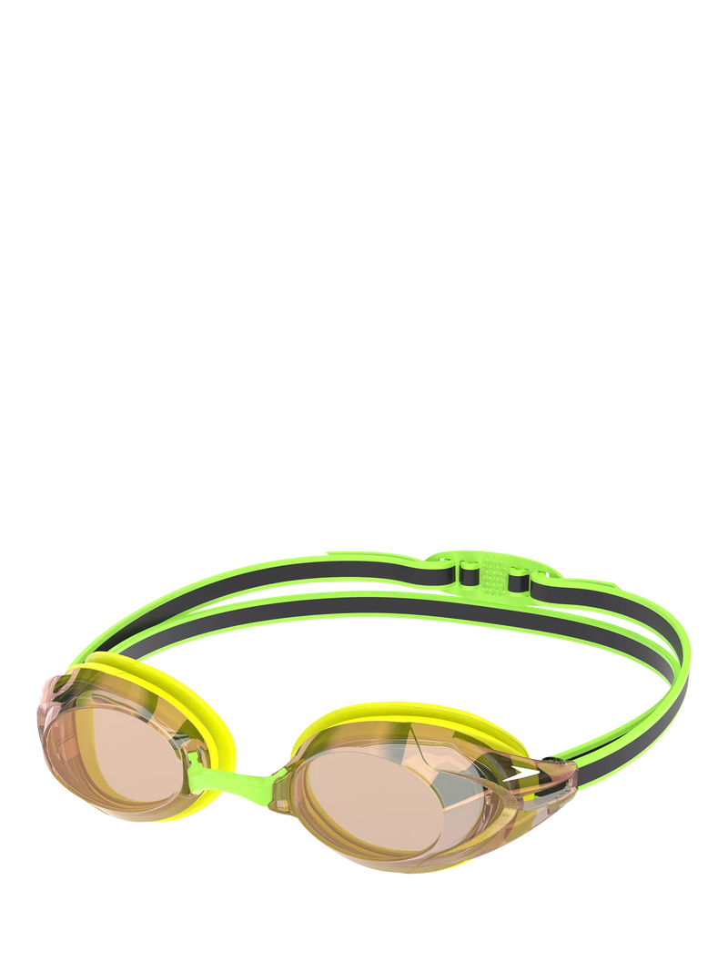 Speedo Vanquisher 3.0 swimming goggles yellow grey mirror, imported from the UK