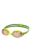 Speedo Vanquisher 3.0 swimming goggles yellow grey mirror, imported from the UK