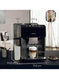 Siemens TQ515GB9 coffee machine in black (British brand)