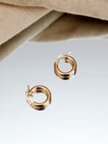 IBB 18ct gold creole hoop earrings, imported from the UK