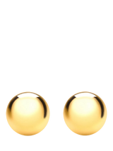 John Lewis IBB 18ct Gold Polished Ball Stud Earrings- Buy online at McGrocer