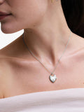 Astley Clarke heart locket necklace 18ct gold vermeil 16 inch chain, imported from the UK