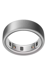 John Lewis Oura Ring 4 Brushed Silver Health & Fitness Tracker Smart Ring- Buy online at McGrocer