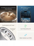 Oura Smart Ring gebürstetes Silber - britisches Produkt