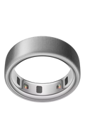 Oura Ring 4 gebürsteter silberner Gesundheits- & Fitness-Tracker Smart Ring