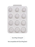 Oura Ring 4 sizing kit with ring sizers, UK version