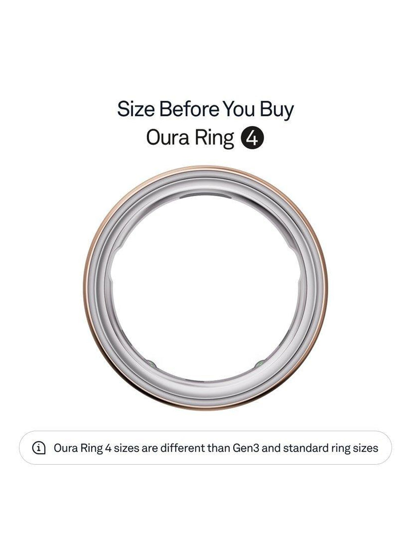 Oura Ring 4 Roségold Gesundheitstracker - Britisches Produkt