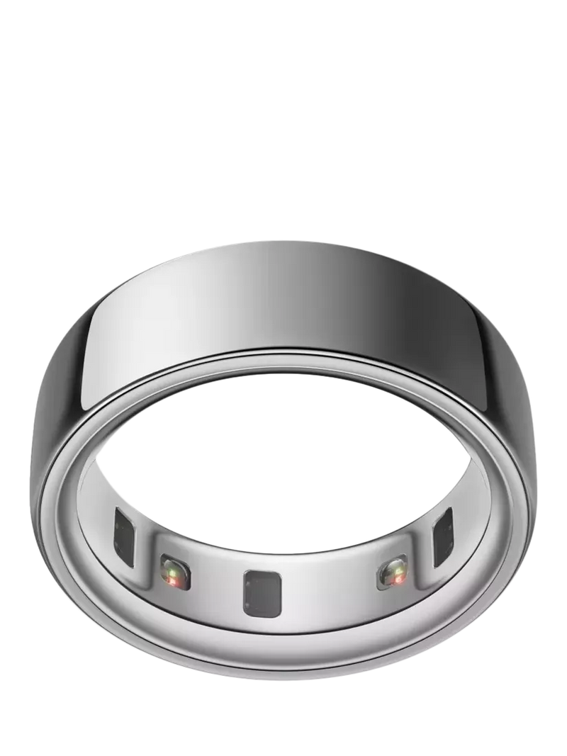 Oura Ring 4 silberner Smarter Ring, UK-Version