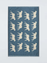 John Lewis John Lewis Leopard Bath Mat Bluestone 80 x 50cm- Buy online at McGrocer