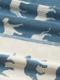 John Lewis leopard bath mat bluestone (British brand)
