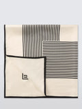 John Lewis silk scarf stripe print 90cm square, UK version