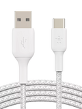 Belkin USB-C cable braided white 1m - British product