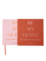 John Lewis PRINTWORKS Be My Guest Book Pink/Rust- Buy online at McGrocer