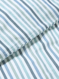 John Lewis striped cotton duvet cover set single, imported from the UK